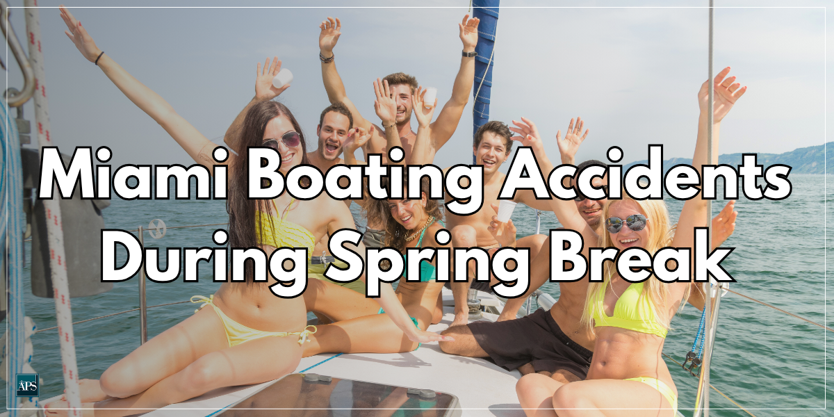 Miami Boating Accidents During Spring Break